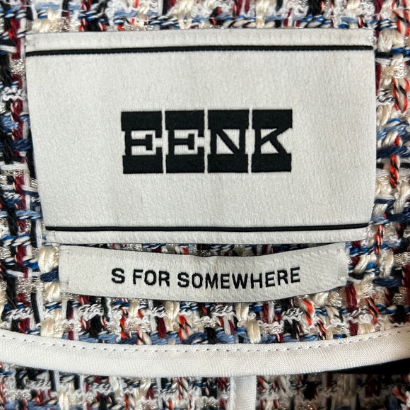 Sylvia Round Neck Tweed Jacket - Picture 13 of 16